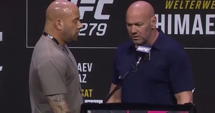 UFC 279 press conference cancelled after "sh*t show" backstage