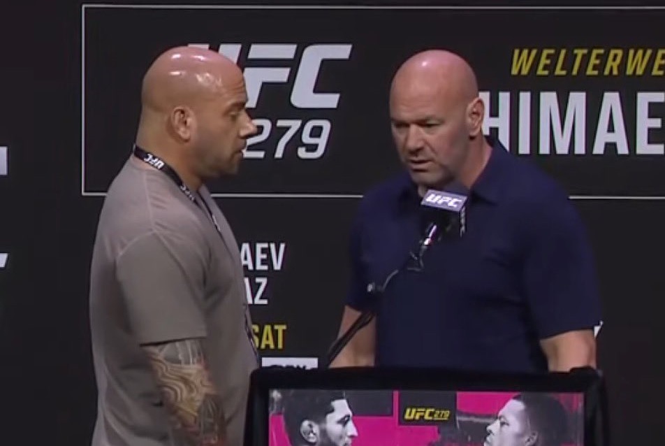 UFC 279 press conference cancelled after "sh*t show" backstage