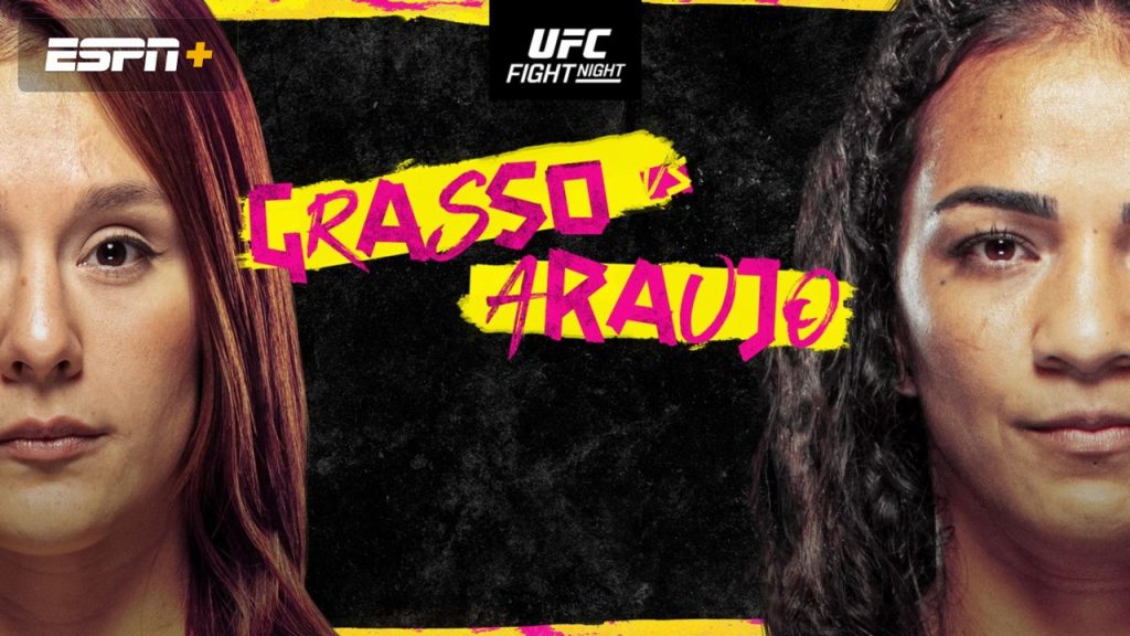 UFC Vegas 62 results Grasso vs Araujo