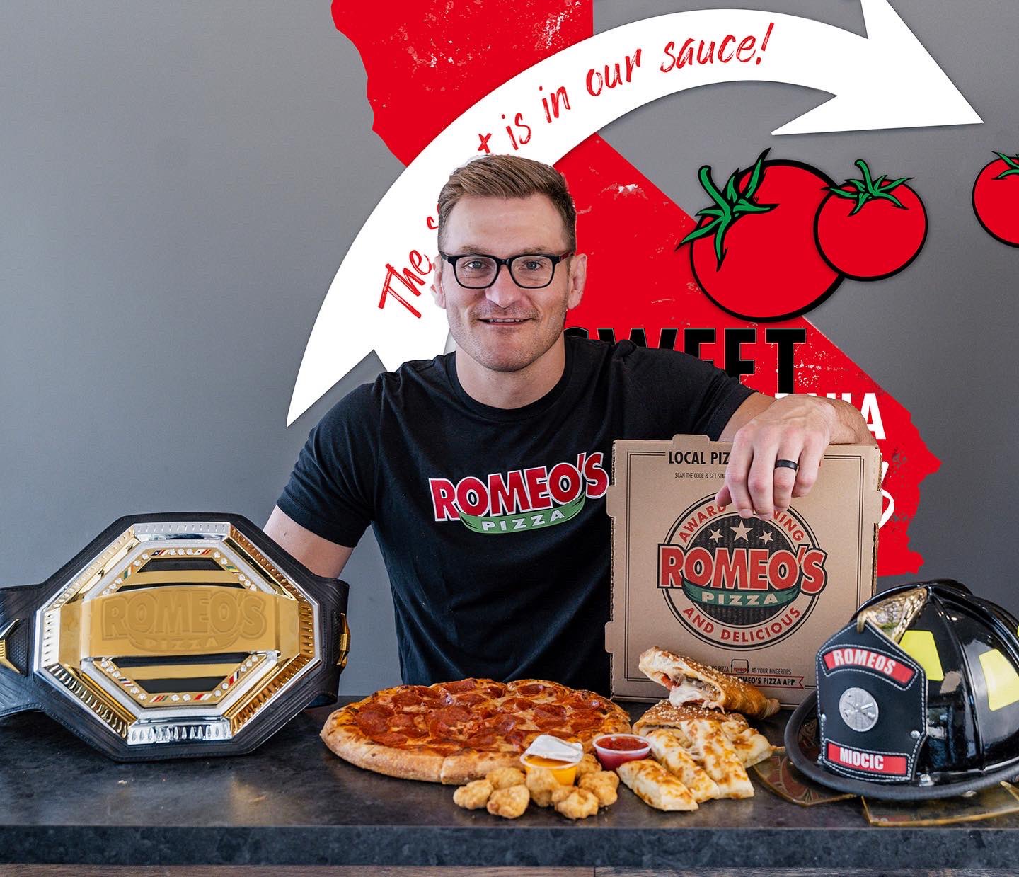 Stipe Miocic becomes part-owner in Romeo's Pizza restaurant - Vimarsana News