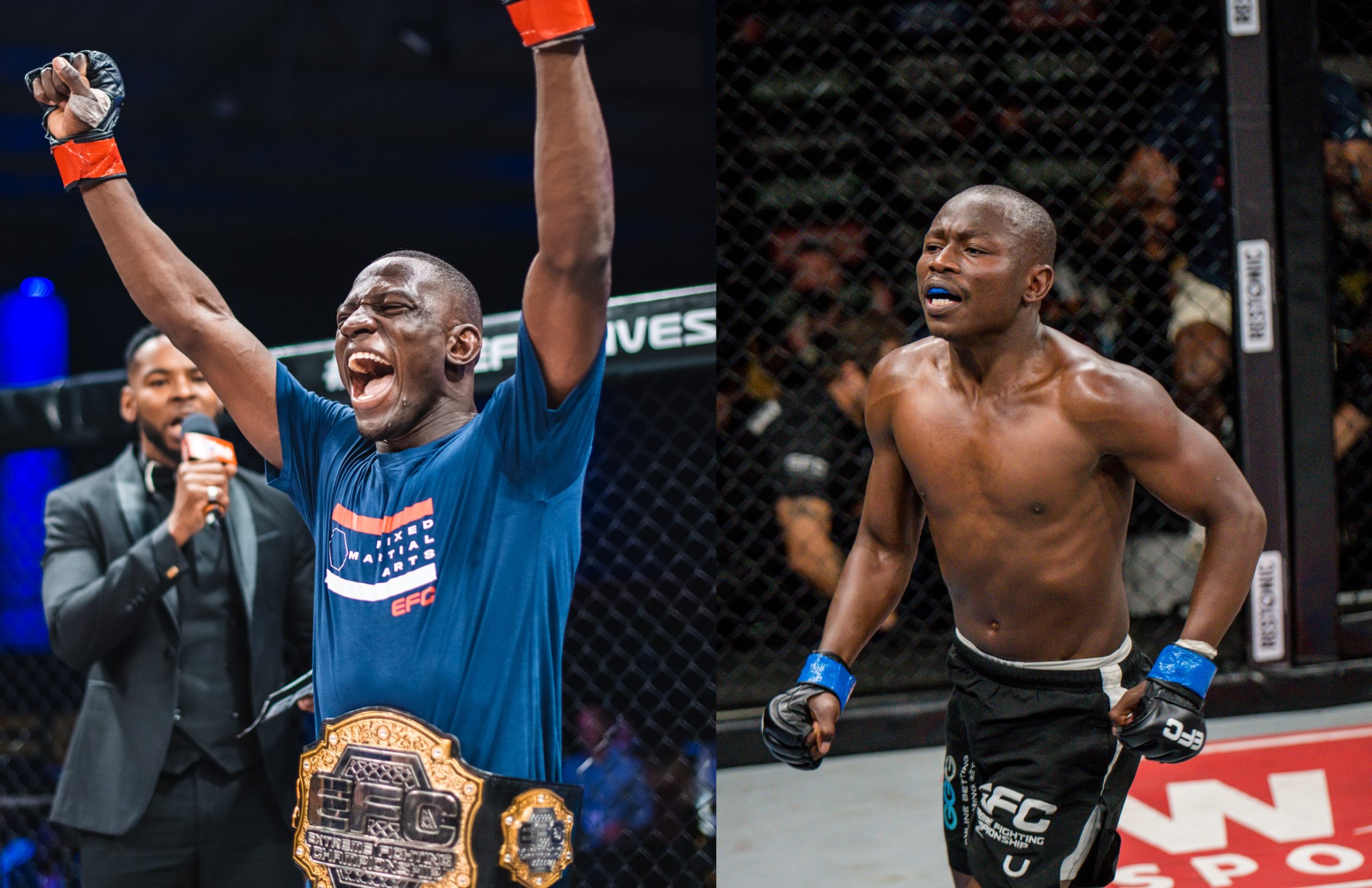 Hwende And Zulu's Fight Moved From EFC 99 To EFC 100 - Vimarsana News