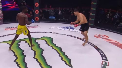 Richard Palencia Breaks Leg on Low Leg Kick at Bellator 286