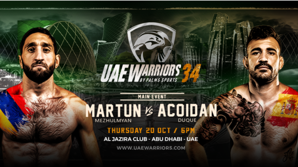 UAE Warriors 34 Card To Feature 13 Fights
