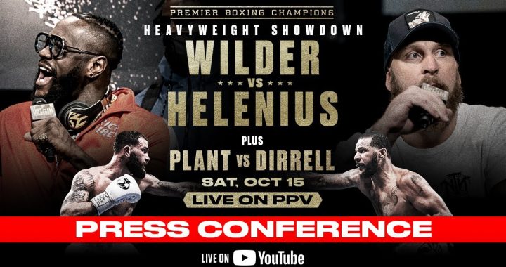 Wilder vs Helenius Press Conference - LIVE Stream