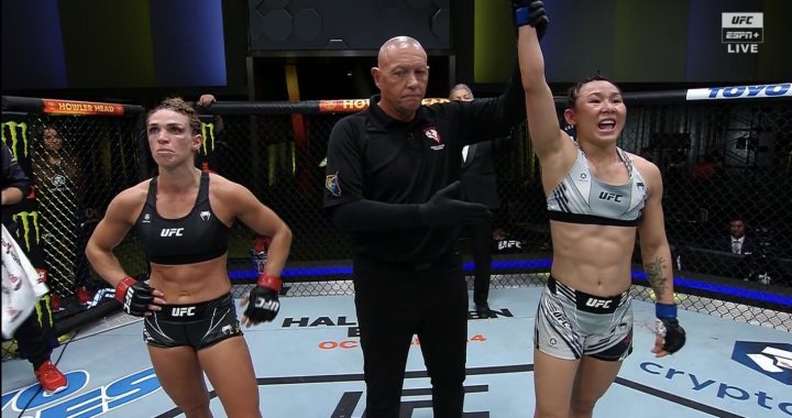 Yan Xiaonan narrowly defeats Mackenzie Dern on the cards in UFC Vegas 61 main event