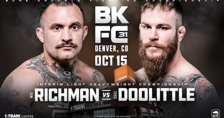 BKFC 31 Denver - Mike Richman vs Isaac Doolittle - LIVE Stream