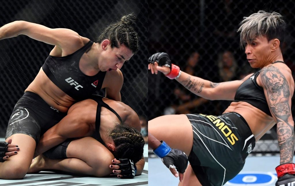 Marina Rodriguez vs Amanda Lemos moved from UFC 280 to UFC FN 214