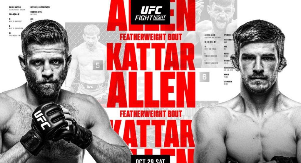 UFC Vegas 63 results Kattar vs Allen