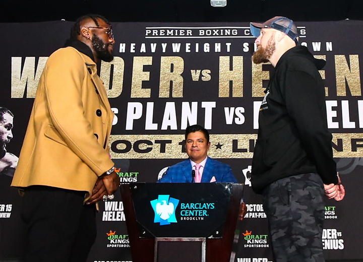 Deontay Wilder, Helenius