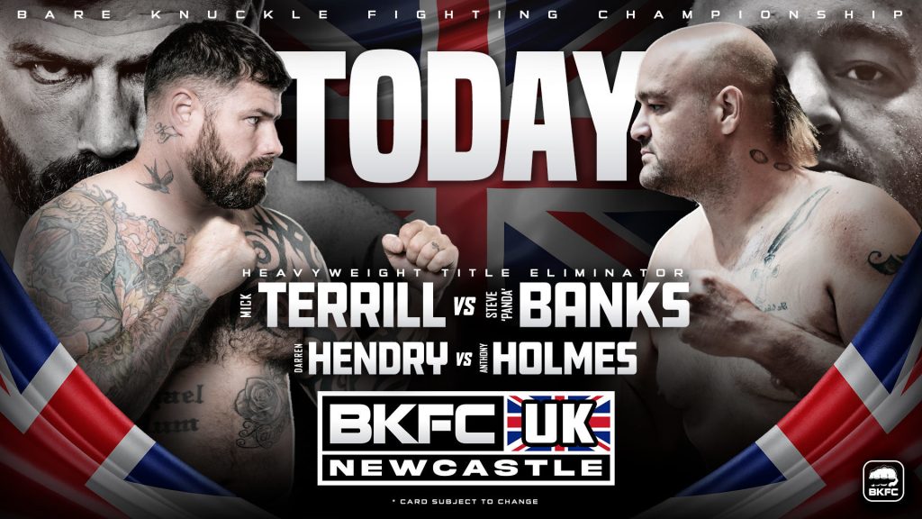 BKFC UK Newcastle Mick Terrill vs Steve Banks Watch Here