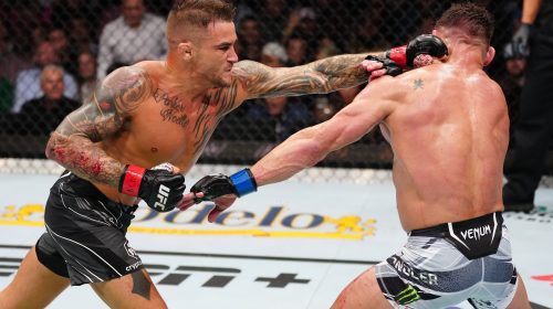 Dustin Poirier submits Michael Chandler in potential 'Fight of the Year' Candidate