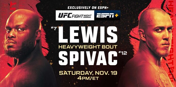 UFC Vegas 65 results Lewis vs Spivac