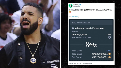 Drake loses $2 million in UFC 281 bet