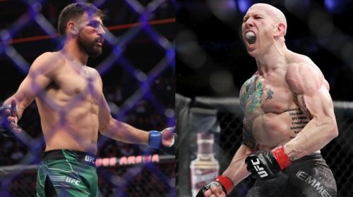 Yair Rodriguez vs Josh Emmett interim featherweight title bout co-mains Makhachev vs Volkanovski at UFC 284