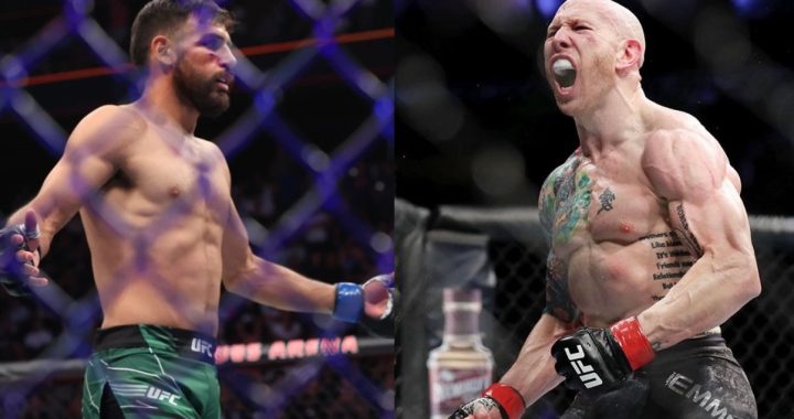 Yair Rodriguez vs Josh Emmett interim featherweight title bout co-mains Makhachev vs Volkanovski at UFC 284