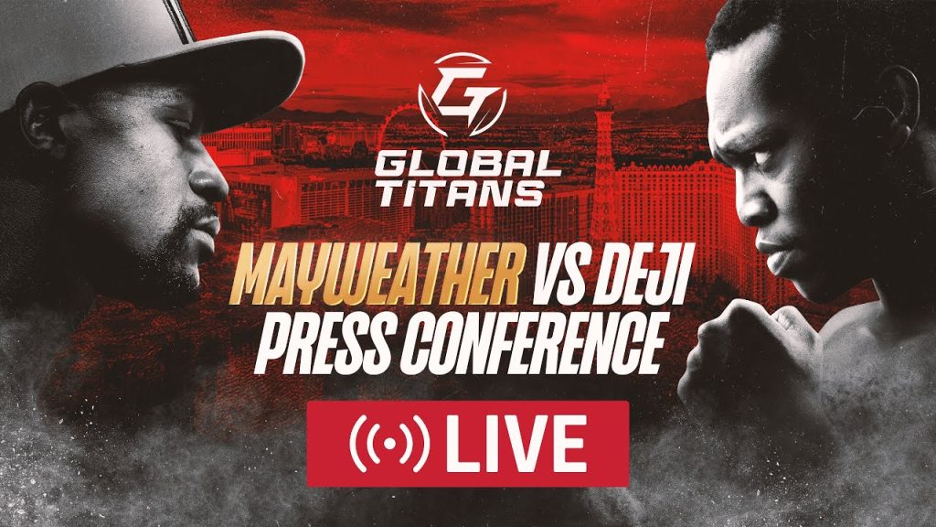 Mayweather vs Deji UK Press Conference Watch here