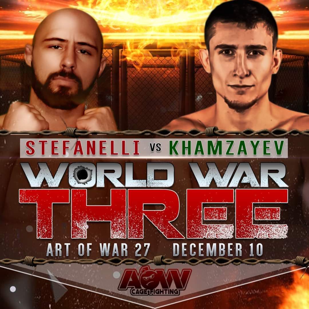 AOW 27, Art of War Cage Fighting