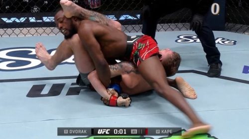 Manel Kape impresses in dominant victory over David Dvorak at UFC Vegas 66