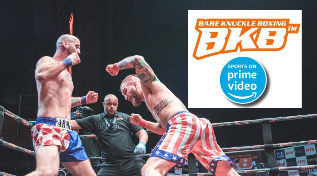 Bare Knuckle Boxing BKB signs deal with Amazon Prime