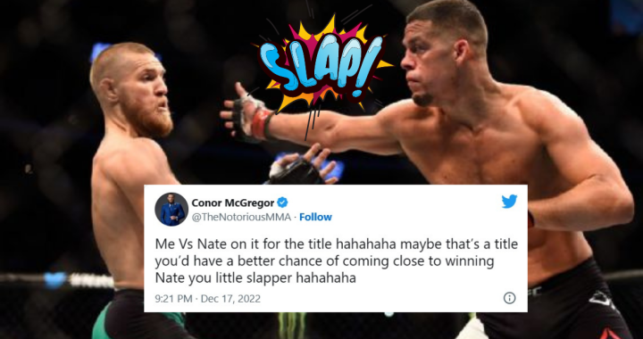 Conor McGregor wants to fight Nate Diaz in Dana White’s Power Slap League