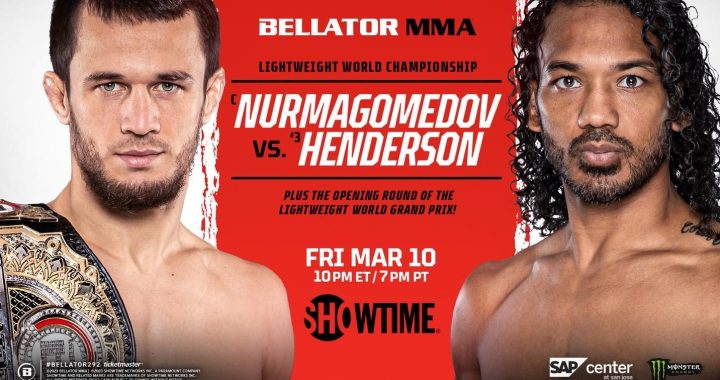 Usman Nurmagomedov defends Bellator MMA lightweight title against Benson Henderson