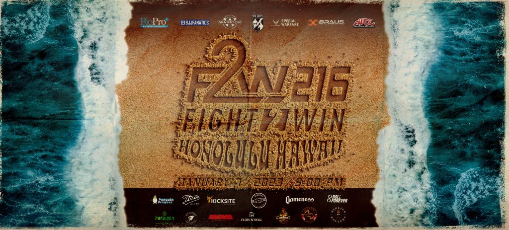 Fight 2 Win F2W 216 Honolulu Hawaii LIVE STREAM