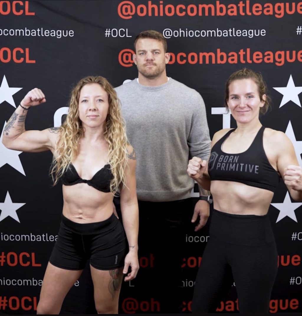 Ohio Combat League 23 results Chelsea LaGrasse finishes Alibeth Milliron in first round