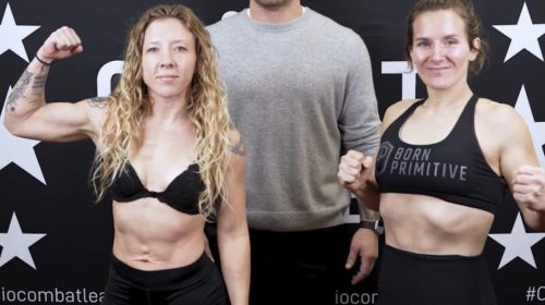 Ohio Combat League 23 results - Chelsea LaGrasse finishes Alibeth Milliron in first round