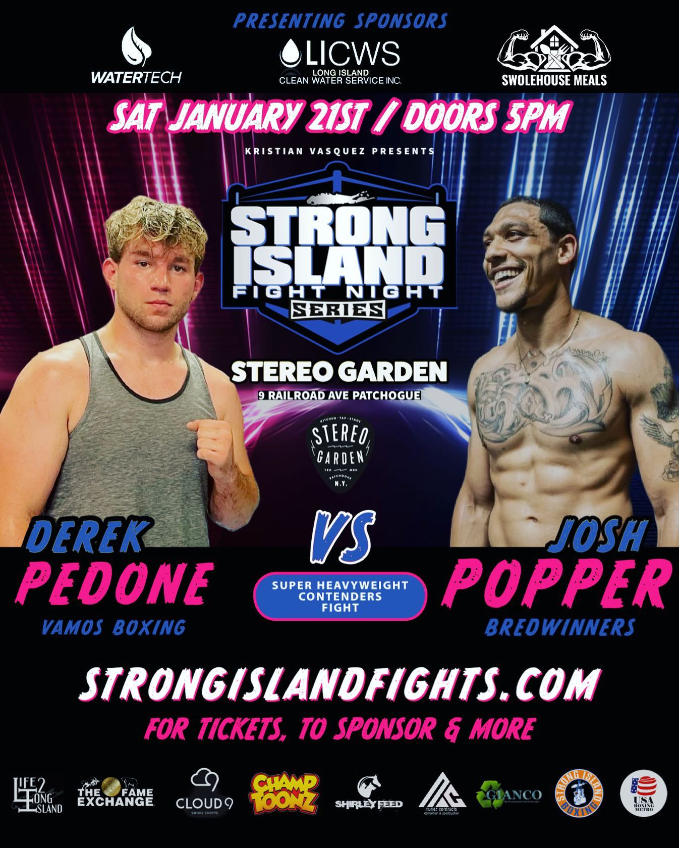 Josh Popper, Strong Island Fights