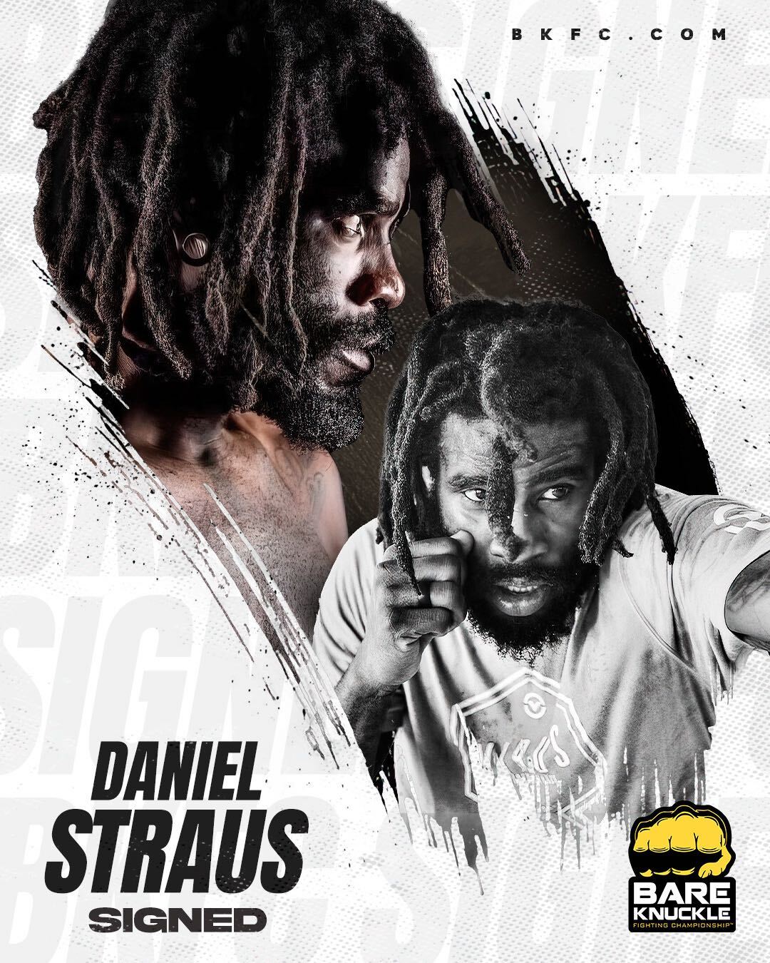 Daniel Straus signs to Bare Knuckle Fighting Championship - Vimarsana News
