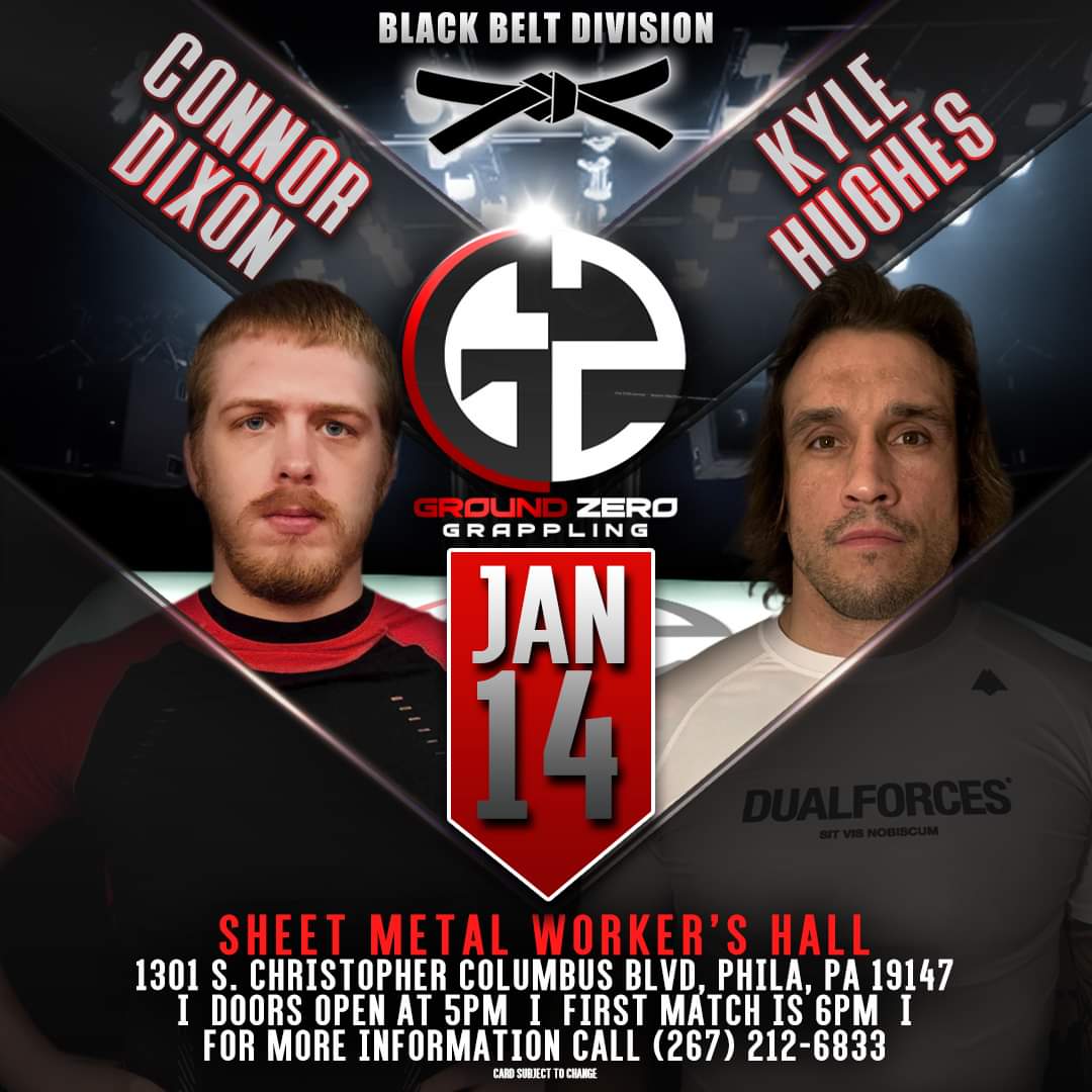 Connor Dixon next challenge at Ground Zero Grappling 2