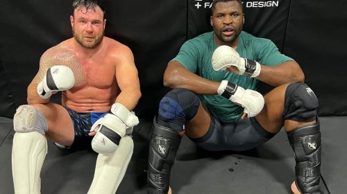 Patrick Brady and Francis Ngannou