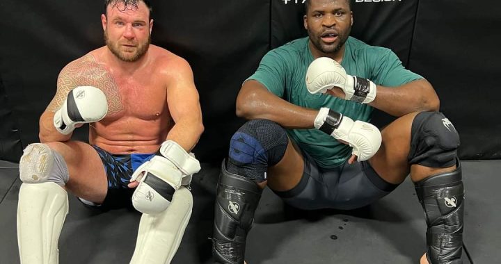 Patrick Brady and Francis Ngannou