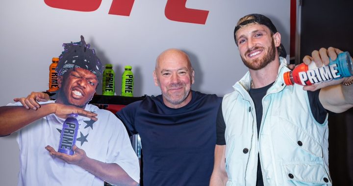 Prime, founded by Logan Paul and KSI, becomes official sports drink of UFC