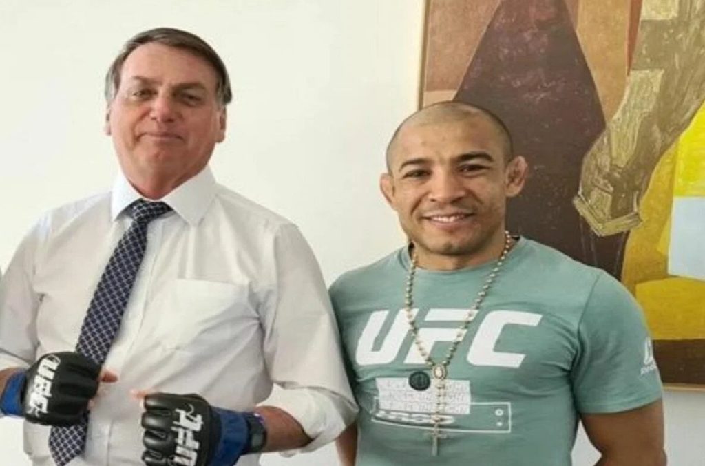 Jair Bolsonaro staying with Jose Aldo after fleeing Brazil