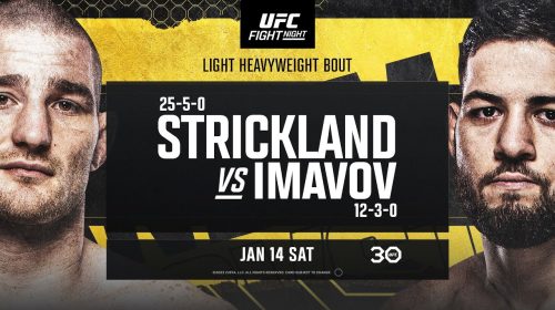 UFC Vegas 67 results - Imamov vs. Strickland