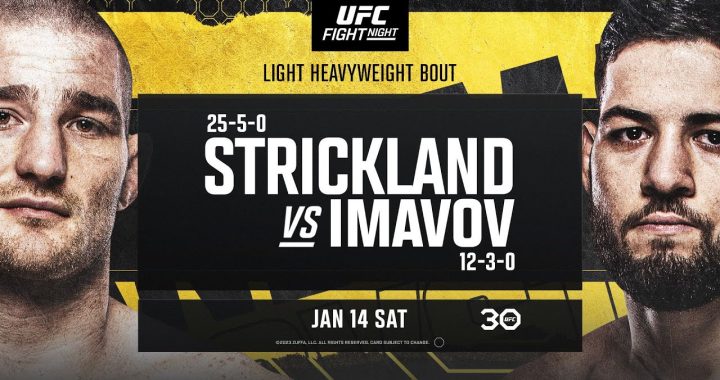 UFC Vegas 67 results - Imamov vs. Strickland