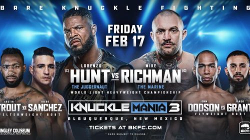 BKFC KnuckleMania 3 LIVE Stream and Results