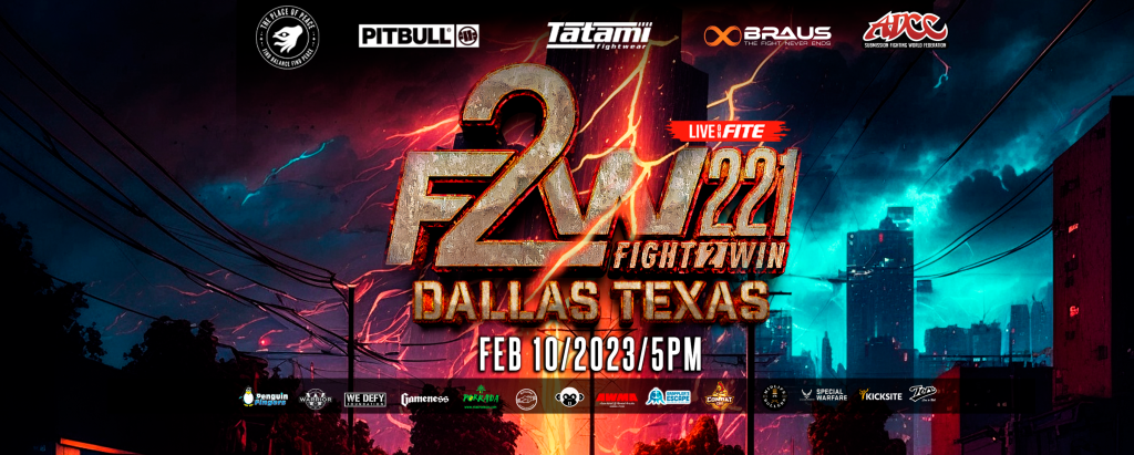 F2W 221 Dallas, TX - Fight2Win - Live Stream