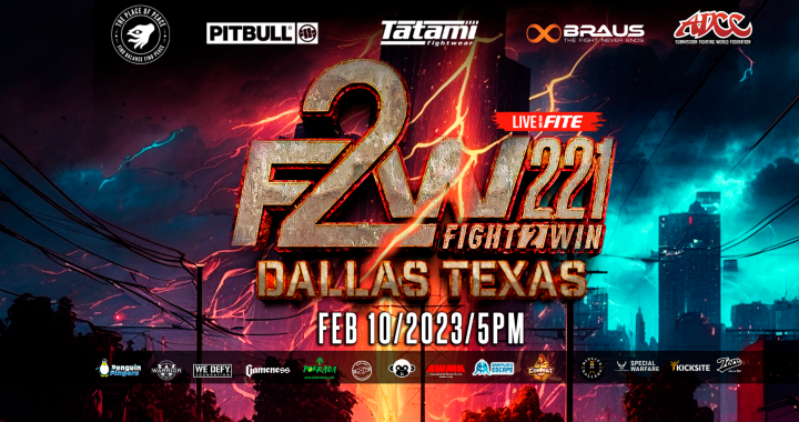 F2W 221 Dallas, TX - Fight2Win - Live Stream