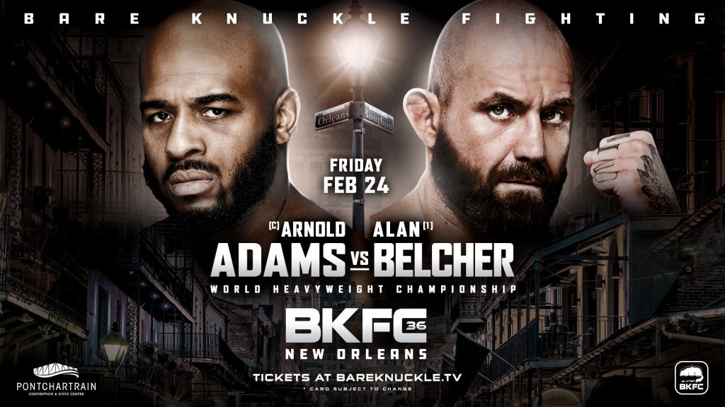BKFC 36 - LIVE Stream and Results - Adams vs. Belcher