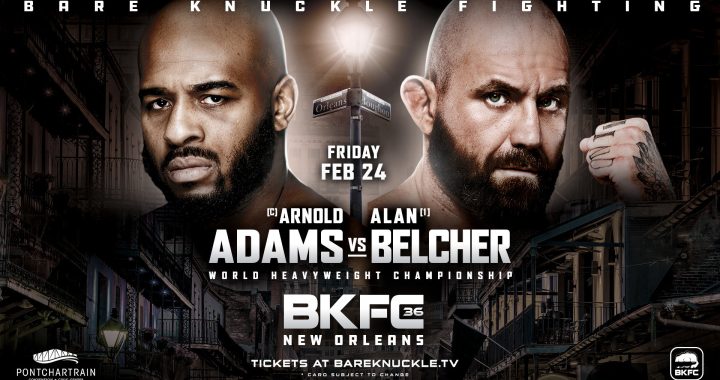 BKFC 36 - LIVE Stream and Results - Adams vs. Belcher