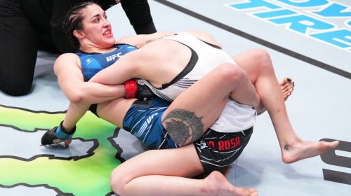 Tatiana Suarez picks up submission win over Montana De La Rosa in return at UFC Vegas 70