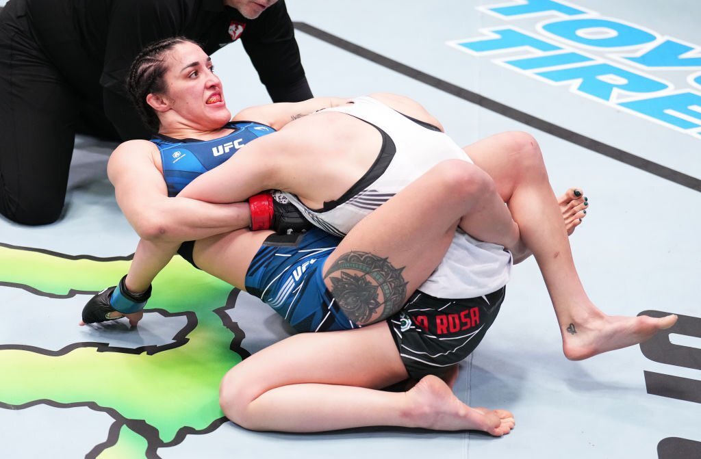 Tatiana Suarez picks up submission win over Montana De La Rosa in return at UFC Vegas 70