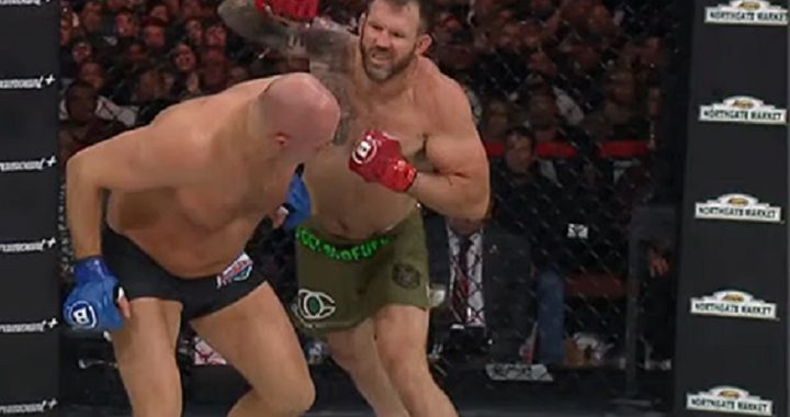 Ryan Bader TKO's Fedor Emelianenko early in rematch to defend heavyweight title at Bellator 290