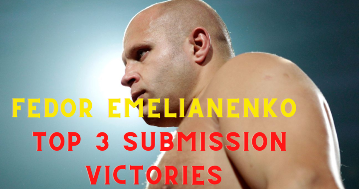 Fedor Emelianenko - Top 3 Submission Victories