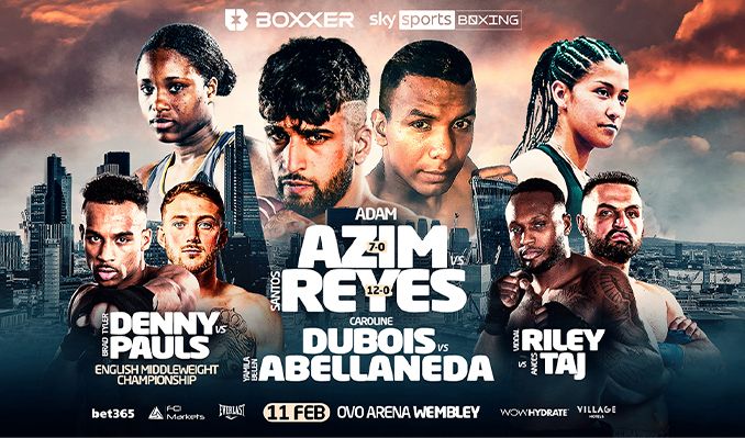 Adam Azim vs Santos Reyes - Boxing - LIVE Stream