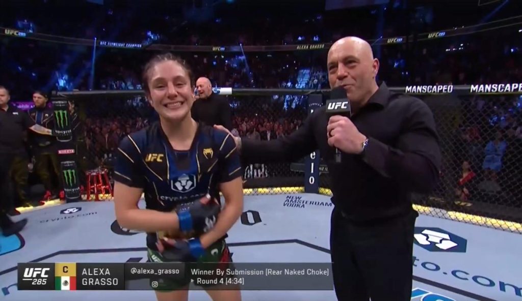 Alexa Grasso Upsets Valentina For UFC Flyweight Belt