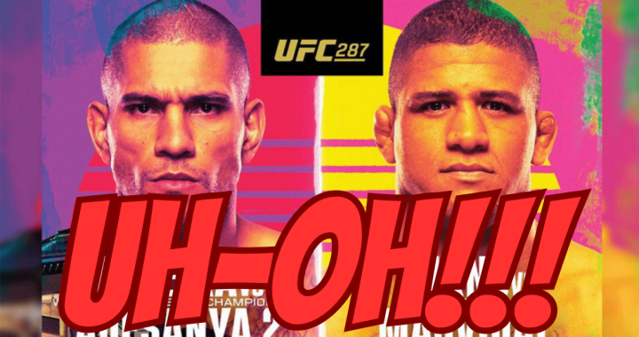 UFC 287 Suffers Early Marketing Mix-up