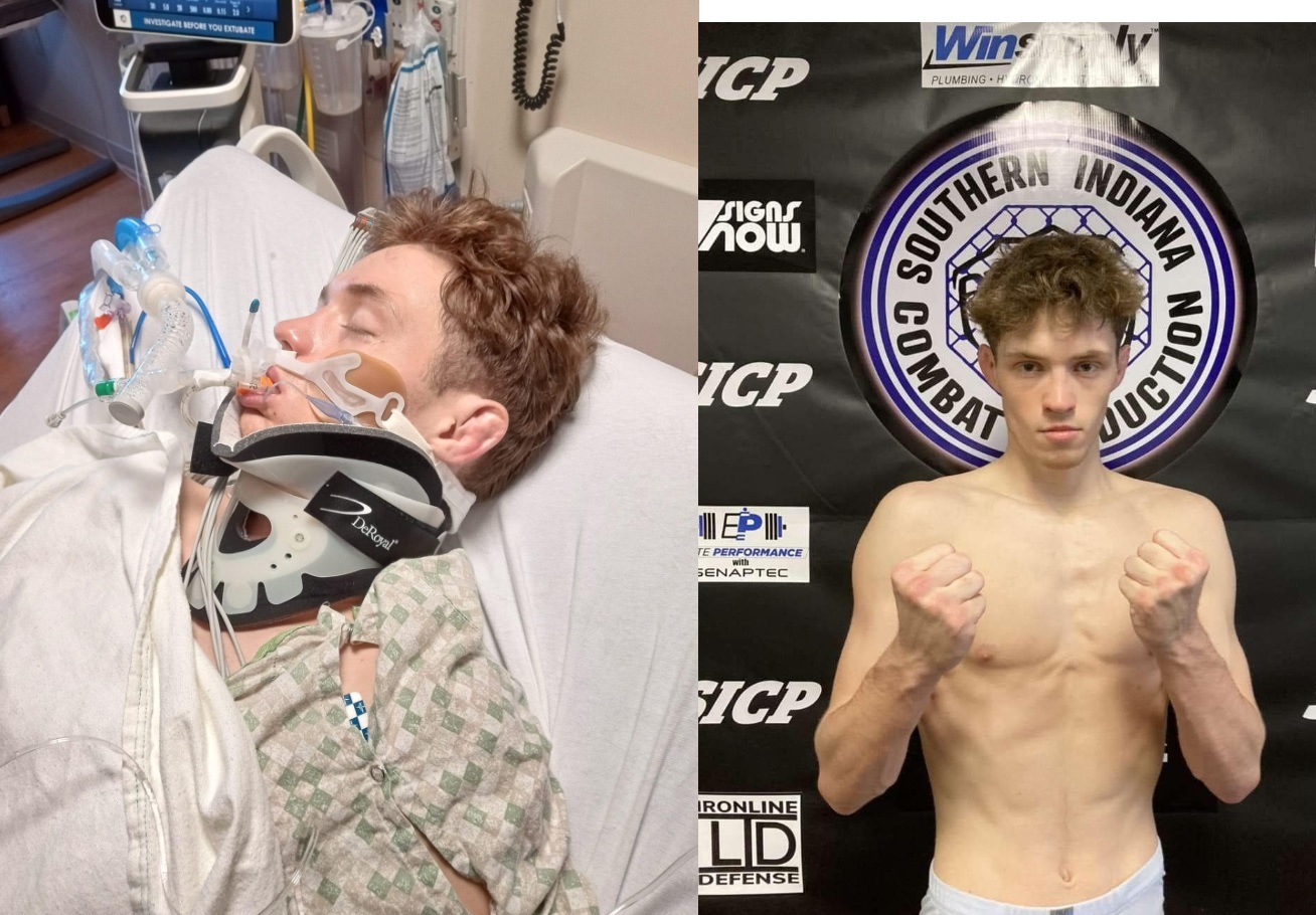 Indiana amateur fighter Isaiah Abels in ICU after suffering cardiac failure during fight - Vimarsana News